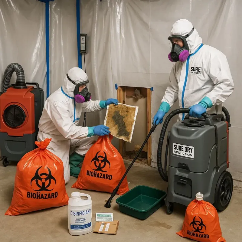Contaminated Water Handling Protocols process in White County, GA